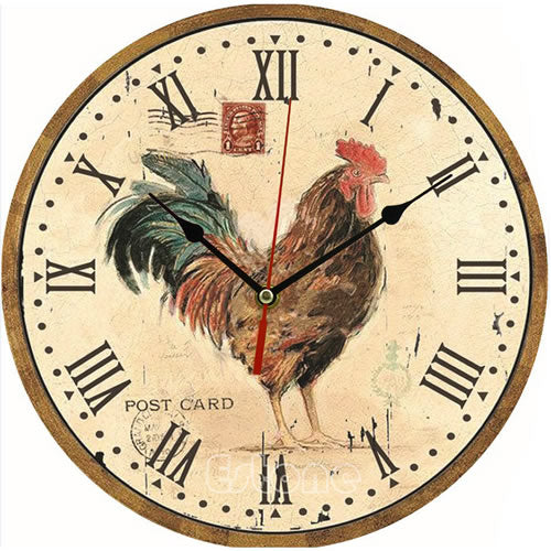 Vintage Wooden Wall Clock - All Seasons Gifting