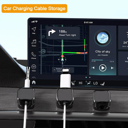 TidyTech™ - Magnetic Phone Cable Clips Organizer - All Seasons Gifting