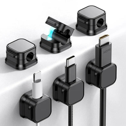 6Pcs/12Pcs Set Charging Cable Magnetic Cable Organizer