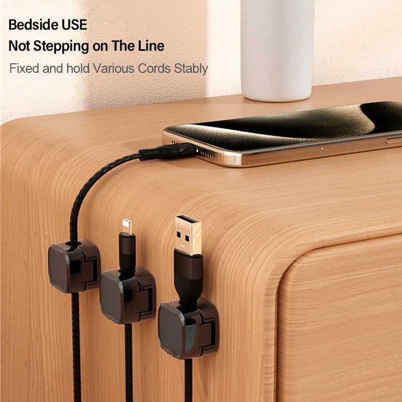 TidyTech™ - Magnetic Phone Cable Clips Organizer - All Seasons Gifting