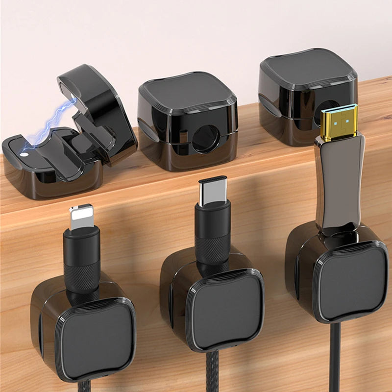 TidyTech™ - Magnetic Phone Cable Clips Organizer - All Seasons Gifting